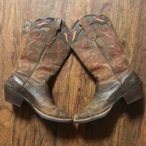 Western boots women’s 6 skinny square toe